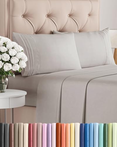 King Size 4 Piece Sheet Set (4 Count)