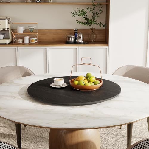 31.5" Sintered Stone Lazy Susan for Table Top