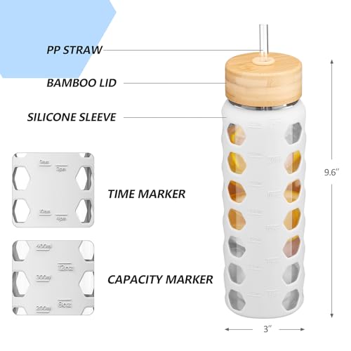 Glass Water Bottle