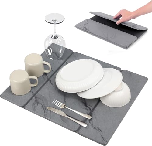 Quick Dry Collapsible Dish Drying Mat