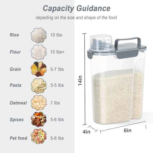 Airtight Rice Storage Container
