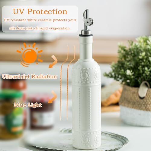 Olive Oil Dispenser Bottle with Spout