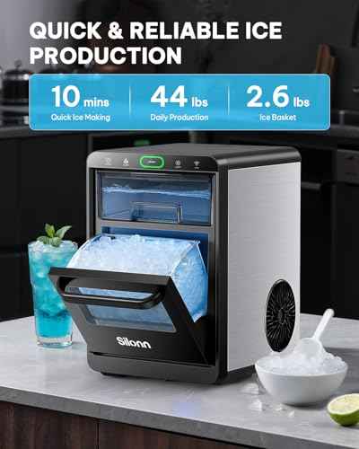Nugget Ice Maker Countertop (44 lbs Count)