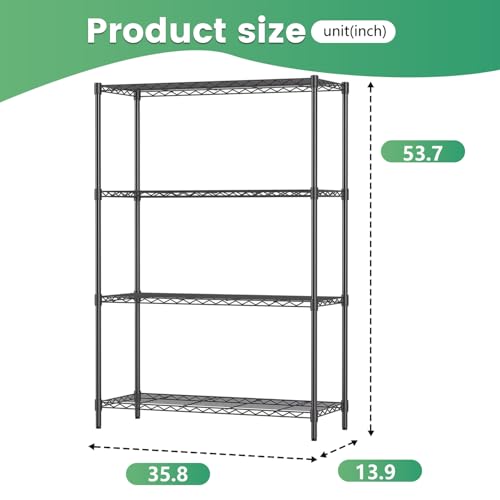 4 Tier Wire Shelf