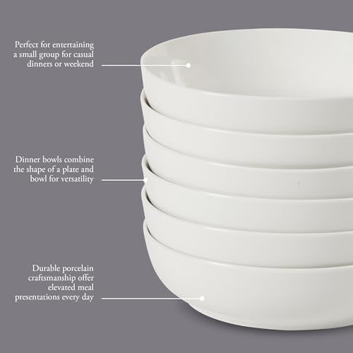 Zen Buffet Pasta Bowls Set of 6 (6 Count)