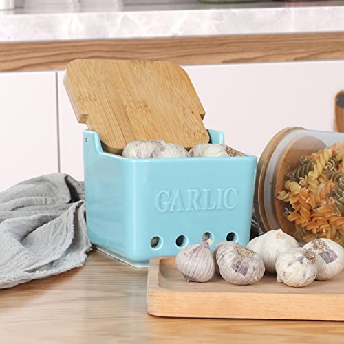 Garlic Keeper with Lid