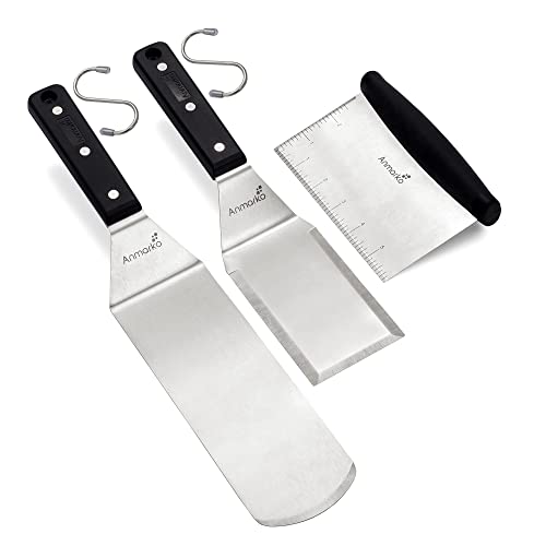 Metal Spatula Stainless Steel Scraper (7 Count)