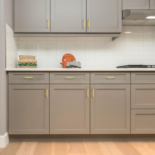 Gold Cabinet Handles Solid Cabinet Pulls (20 Count)