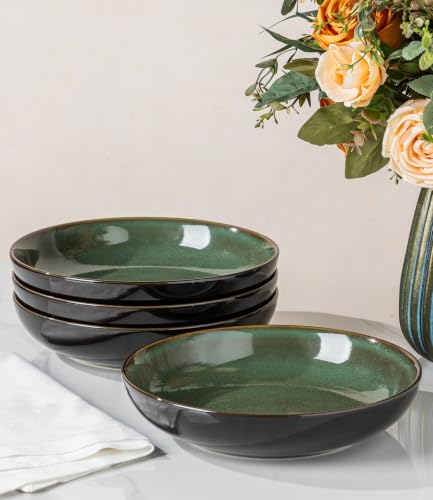 9.0" Ceramic Pasta Bowls Set of 6 (4 Count)