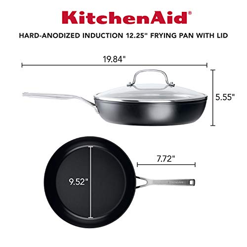 Induction Nonstick Frying Pan with Lid