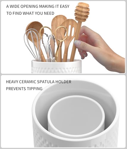 Ceramic Utensil Caddy