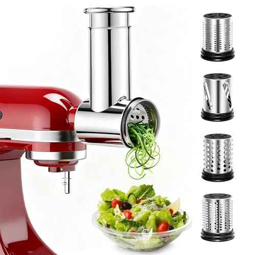 Slicer Shredder Attachments for Stand Mixers (4 Count)