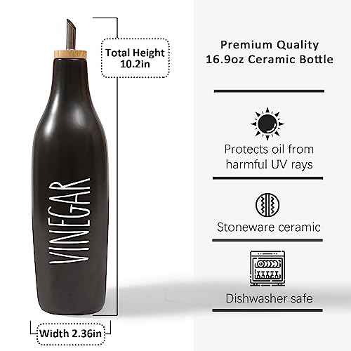 Ceramic Olive Oil Dispenser for Kitchen