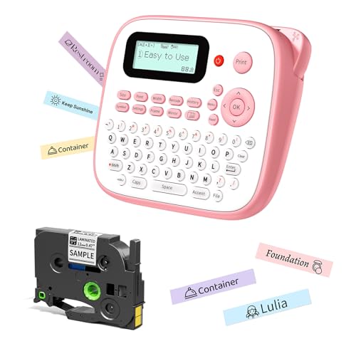 D210S Pink Label Maker Machine with