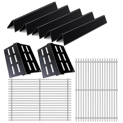 Genesis 300 Grill Parts Stainless Steel Grill Grates 7620 Porcelain Flavorizer Bars for Weber Genesis E310 E320 E330 S330 EP
