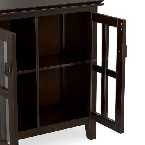 Artisan 38" Wide Solid Wood Cabinet in Brunette Brown
