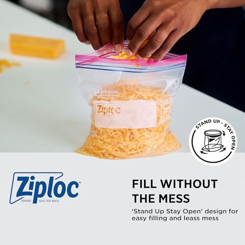 Ziploc Brand Food Storage 2 Gallon Bags (100 Count)