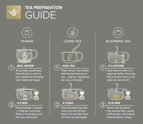 Kyoto 2-in-1 Tea Kettle and Tea Maker – Glass Teapot with Removable Loose Tea Infuser – Tea Connoisseur's Choice