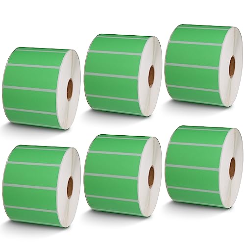 2.625" x 1" 67 mm x 25 mm (6 Count)