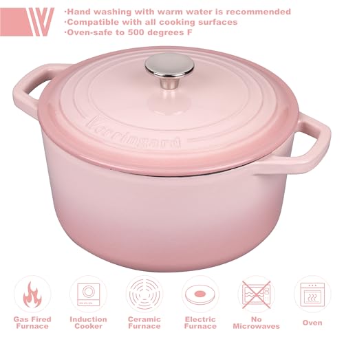 Enameled Cast Iron Dutch Oven Pot with Lid