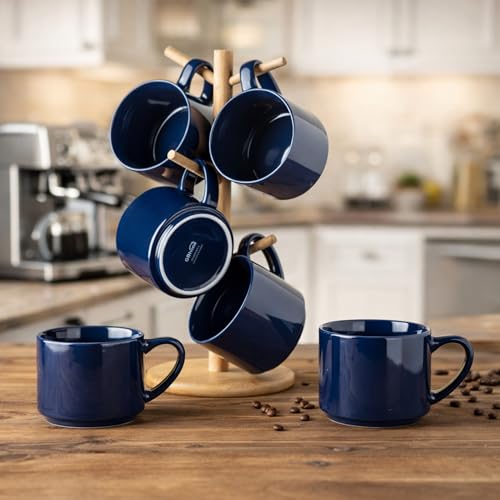 14 OZ Coffee Mugs Set of 6 (6 Count)