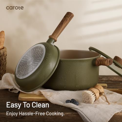 21pcs Ceramic Cookware Set