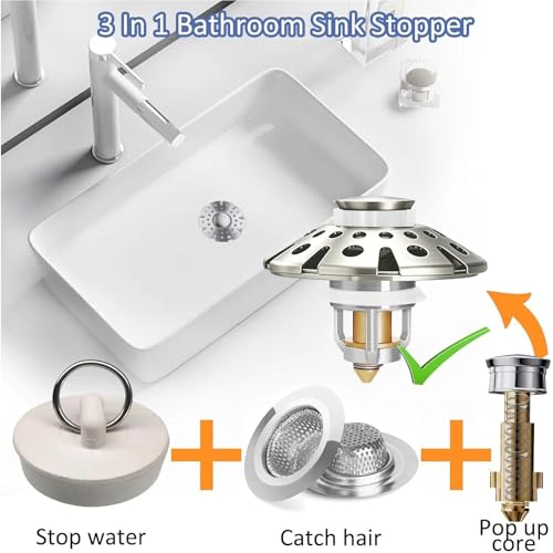 Bathroom Sink Drain Strainer