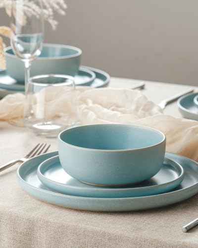 Milkyway 24 Piece Stoneware Dinnerware Set