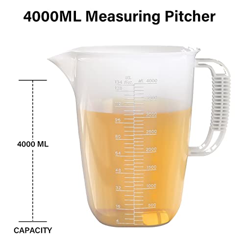 1 Gallon Measuring Pitcher (134 Fl Oz)