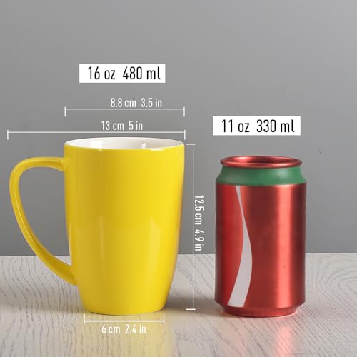 Porcelain Mug Set (6 Count)