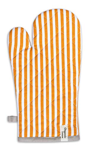 Cotton Oven Mitts Set of 1 with Hanging Loop Non (2 Count)