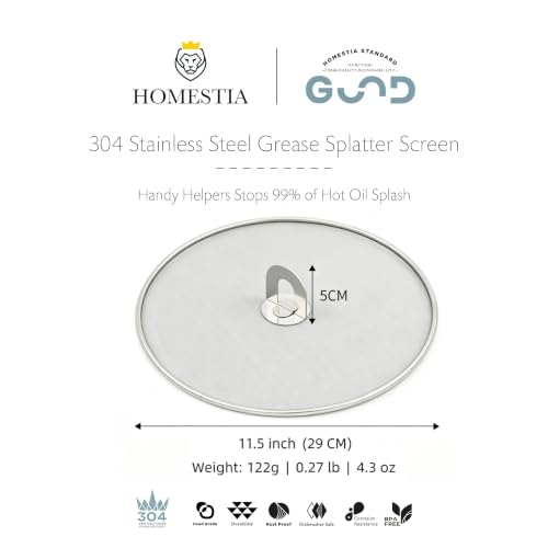 Splatter Screen for Frying Pan