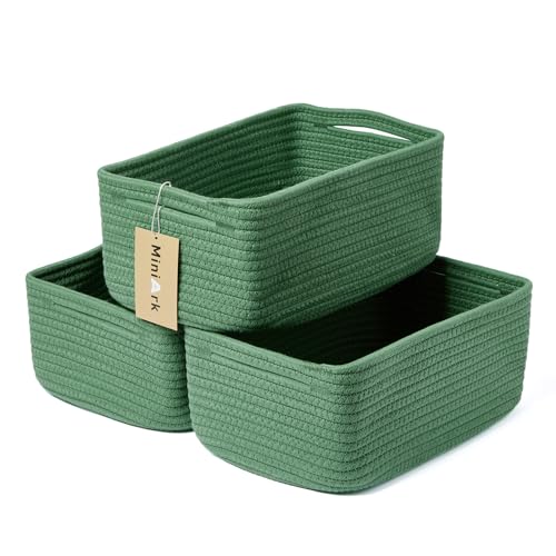 Small Storage Baskets for Organizing (3 Count)