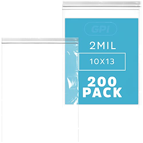 10" x 13" Zip Bags (200 Count)