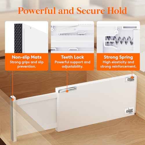 6" Tall Upgrade Drawer Dividers (6 Count)