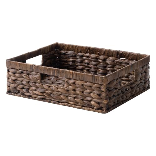 Large Wicker Storage Baskets for Shelves