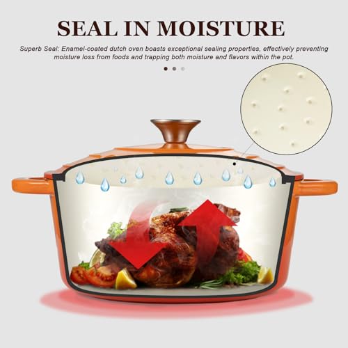 Enameled Cast Iron Dutch Oven