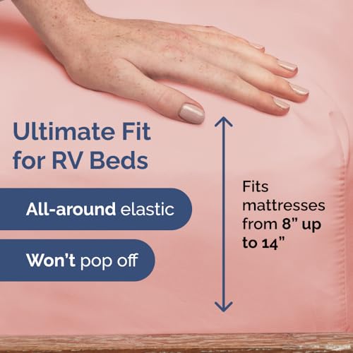 Short Queen Size 4 Piece Bed Sheet Set