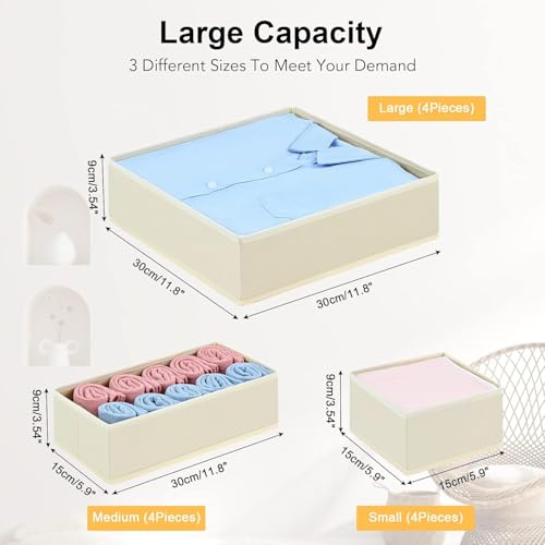 Drawer Organizer Clothes (24 Count)