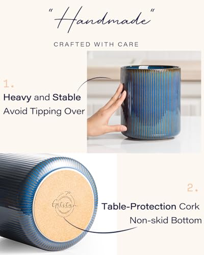 Large Utensil Holder for Kitchen Counter