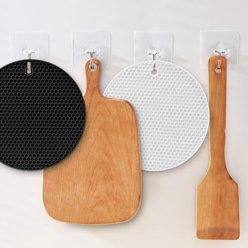 Silicone Round Trivets (6 Count)