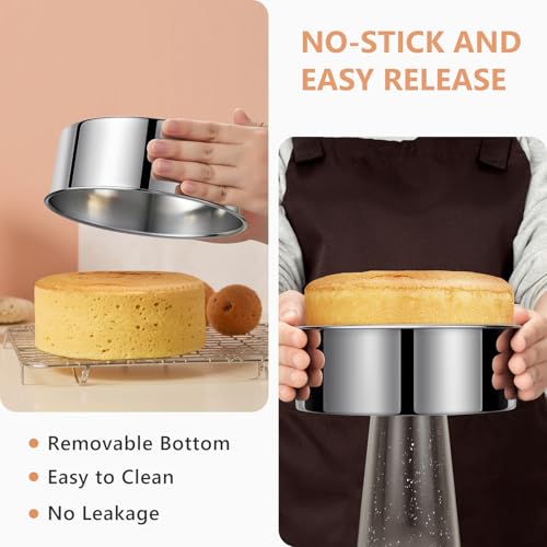 7 Inch Cheesecake Pans with Removable Bottom
