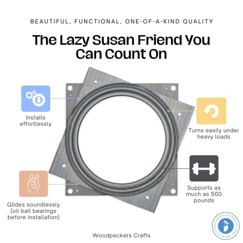Lazy Susan Hardware (5 Count)