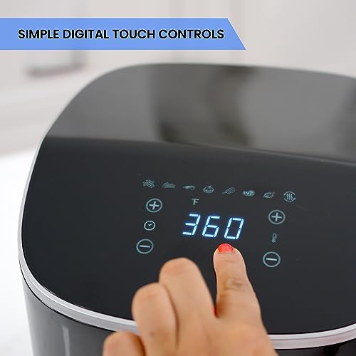 Total Chef Electric Air Fryer Oven 5 Qt