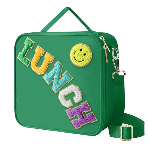Insulated Lunch Bag With Adjustable Shoulder Strap