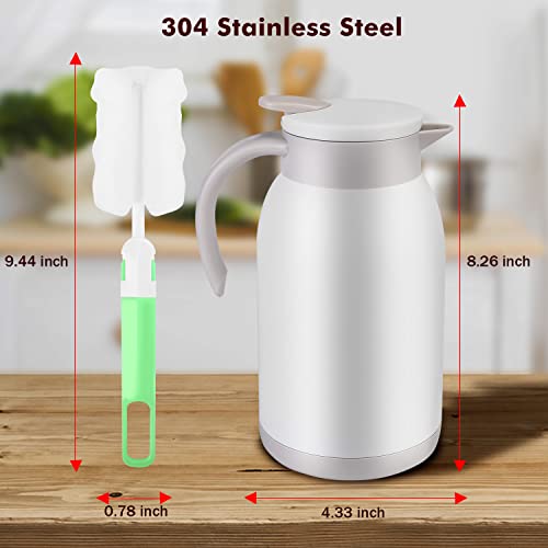 Stainless Steel Thermal Coffee Carafe Dispenser