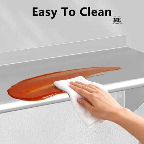 HARDURA 2 Pack Stainless Steel Shelf 12" X 36" (2 Count)