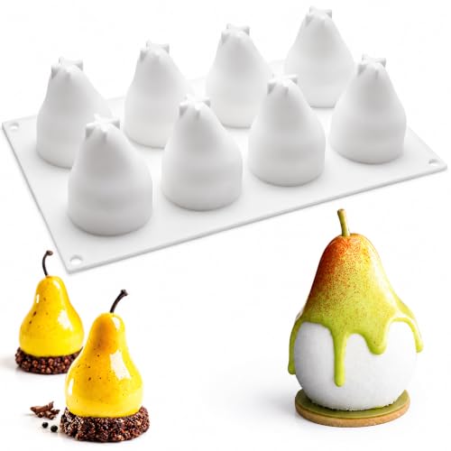 Pear Silicone Mold for Baking Mousse Cake