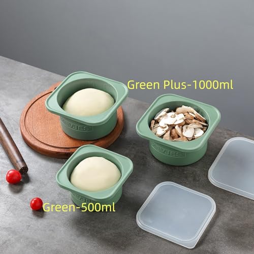 PLUS Large 1000ml Pizza Dough Proofing Boxes for DIY Artisan Pizza