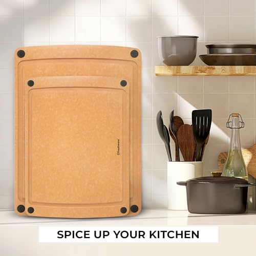 Wood Cutting Boards for Kitchen (2 Count)